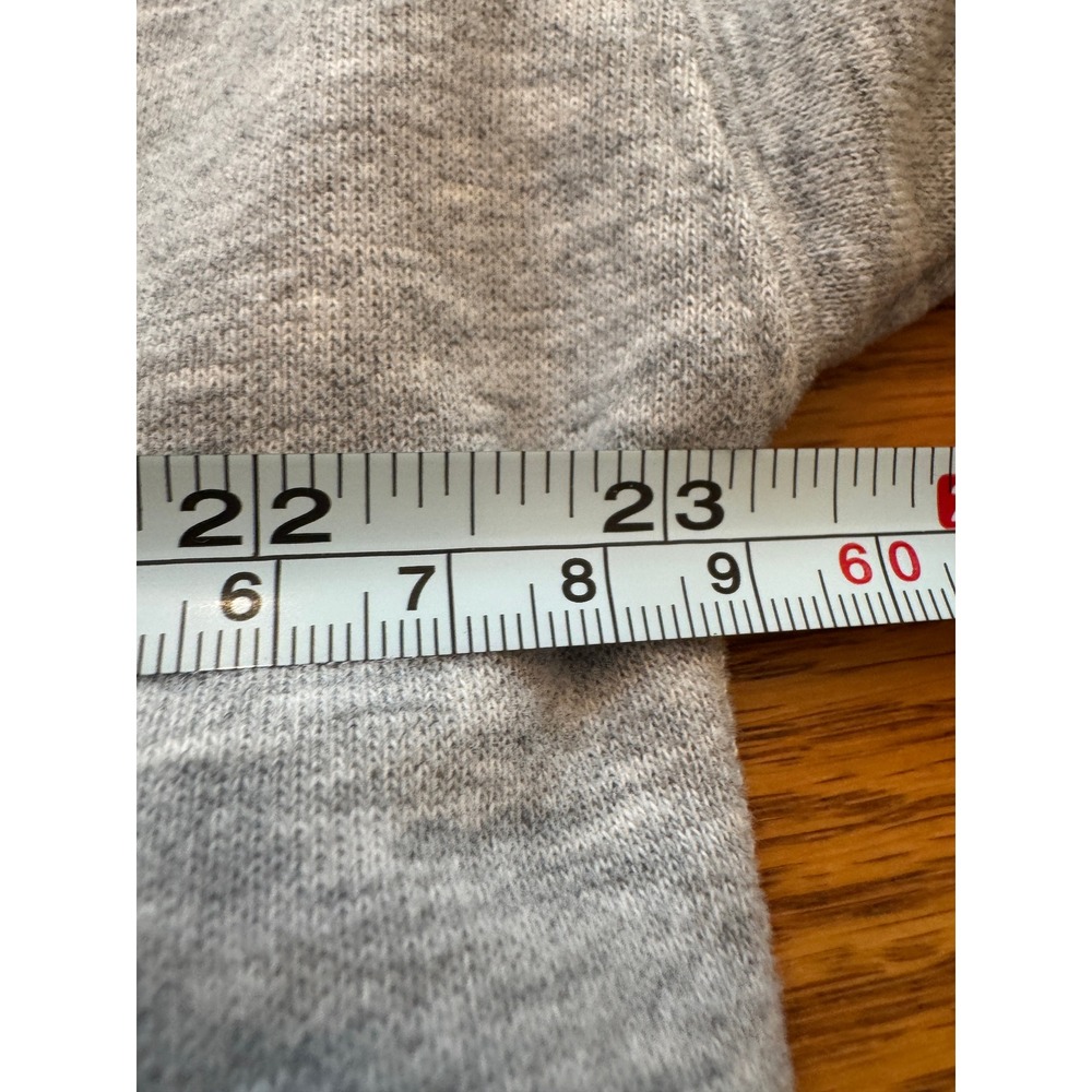 Beyond Yoga Womens Heather Gray Cropped Crewneck Sweatshirt NF7984 Size Medium - Picture 6 of 7
